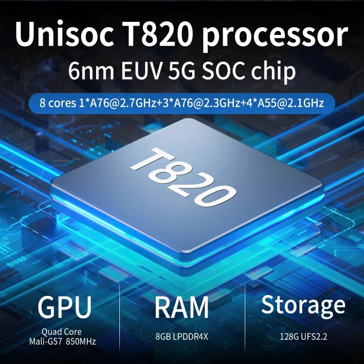 ANBERNIC RG Cube Retro Handheld Game Console With 3.95 Inch Screen T820 CPU Android 13 RGB Light