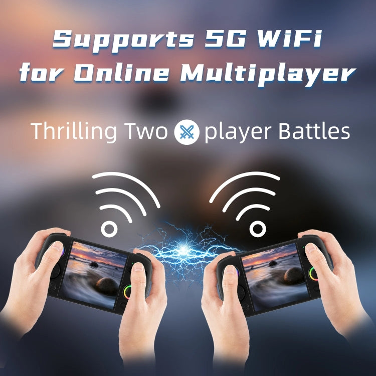 ANBERNIC RG Cube Retro Handheld Game Console With 3.95 Inch Screen T820 CPU Android 13 RGB Light