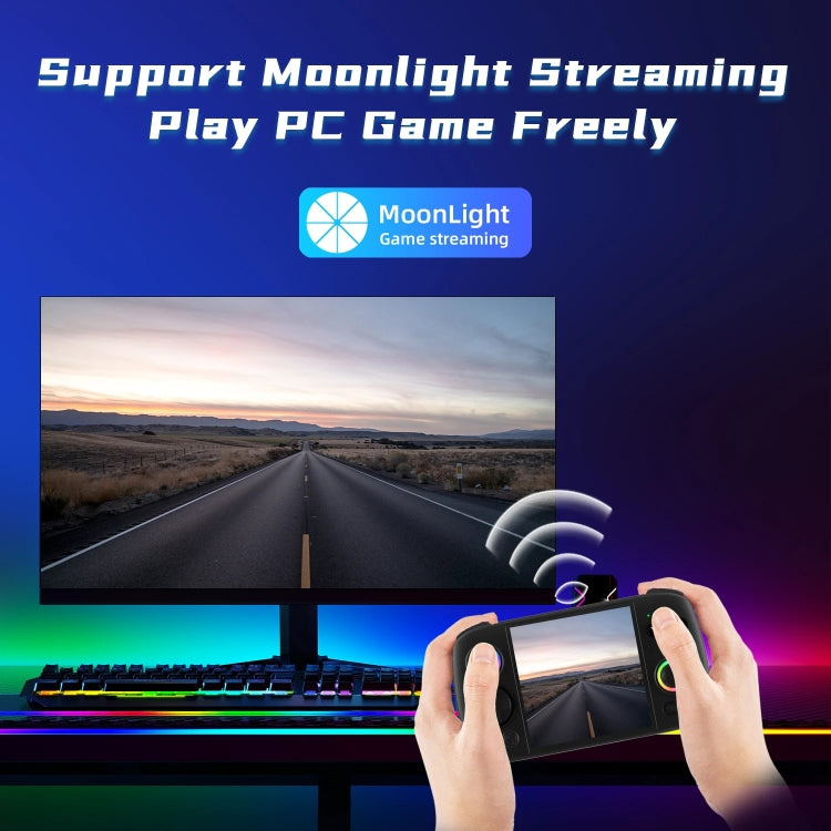 ANBERNIC RG Cube Retro Handheld Game Console With 3.95 Inch Screen T820 CPU Android 13 RGB Light