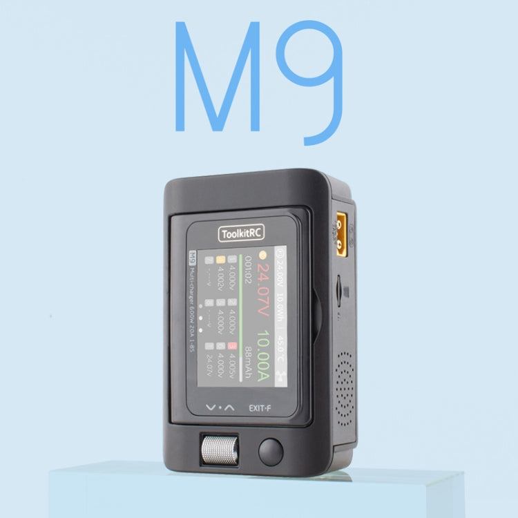 ToolkitRC M9 600W Airplane Li-Po Battery Balance Charger With Voice Function