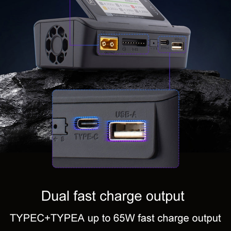 ToolkitRC M9 600W Airplane Li-Po Battery Balance Charger With Voice Function