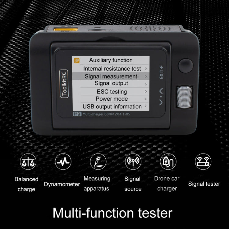 ToolkitRC M9 600W Airplane Li-Po Battery Balance Charger With Voice Function