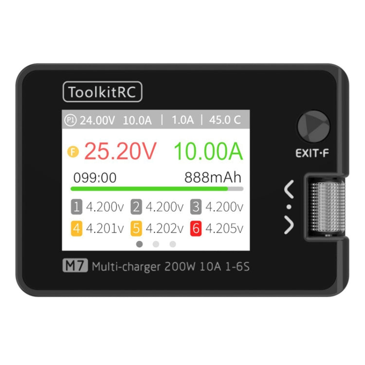 ToolkitRC M7 Boat Model Aviation Li-Po Battery Balance Charger