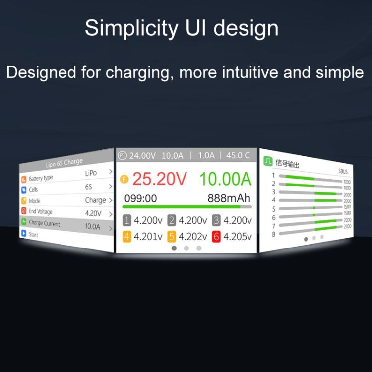 ToolkitRC M7 Boat Model Aviation Li-Po Battery Balance Charger