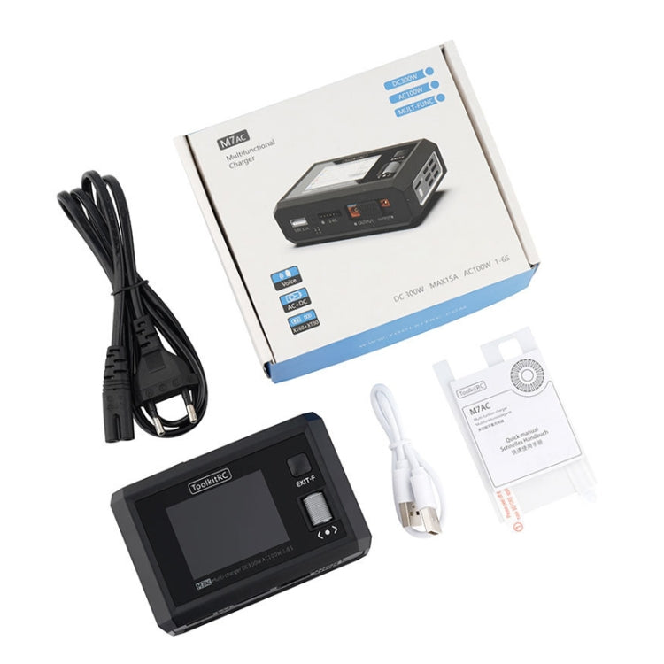 ToolkitRC M7AC Airplane And Car Model Li-Po Battery Balance Charger