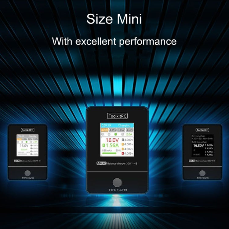 ToolkitRC M4AC Airplane And Car Model Li-Po Battery Balance Charger