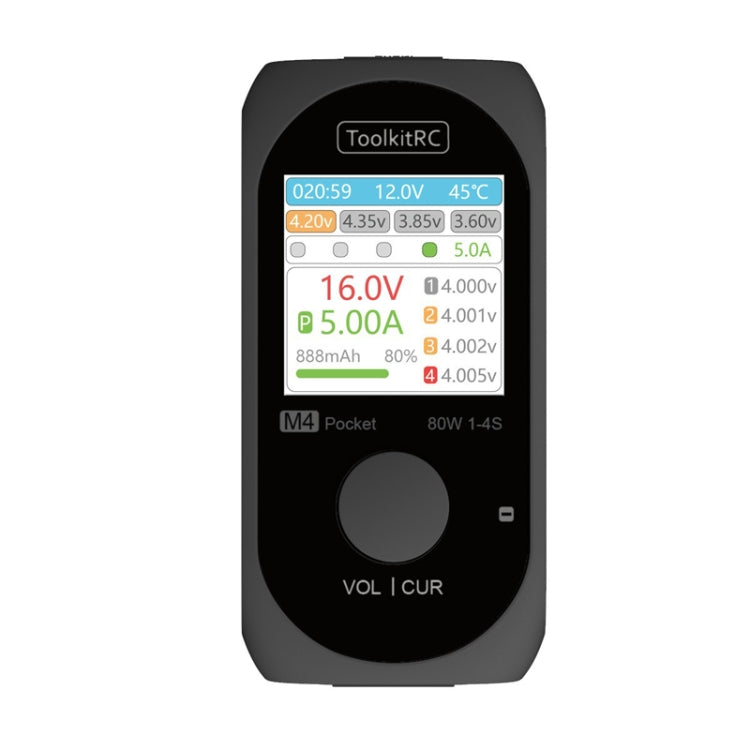 ToolkitRC M4Pocket Modeling LiPo Battery Balance Pocket Charger