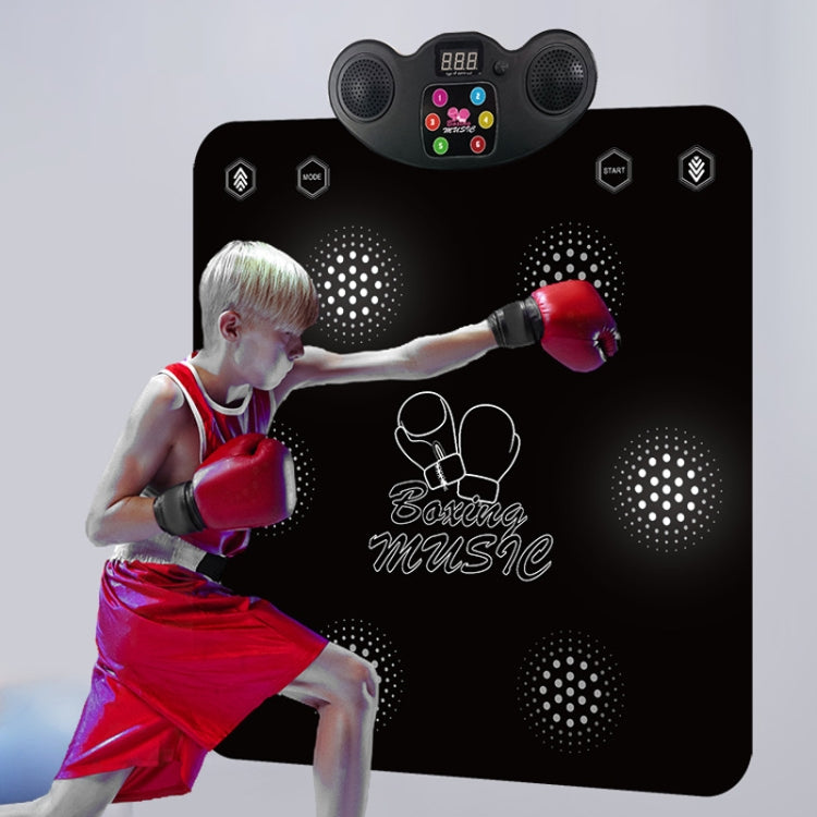 2 In 1 Bluetooth Music Boxing Dance Mat 6 Modes With Guidance Light For Adult and Children 60 x 70 x 6cm