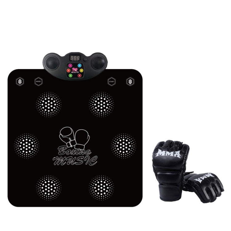 2 In 1 Bluetooth Music Boxing Dance Mat 6 Modes With Guidance Light For Adult and Children 60 x 70 x 6cm