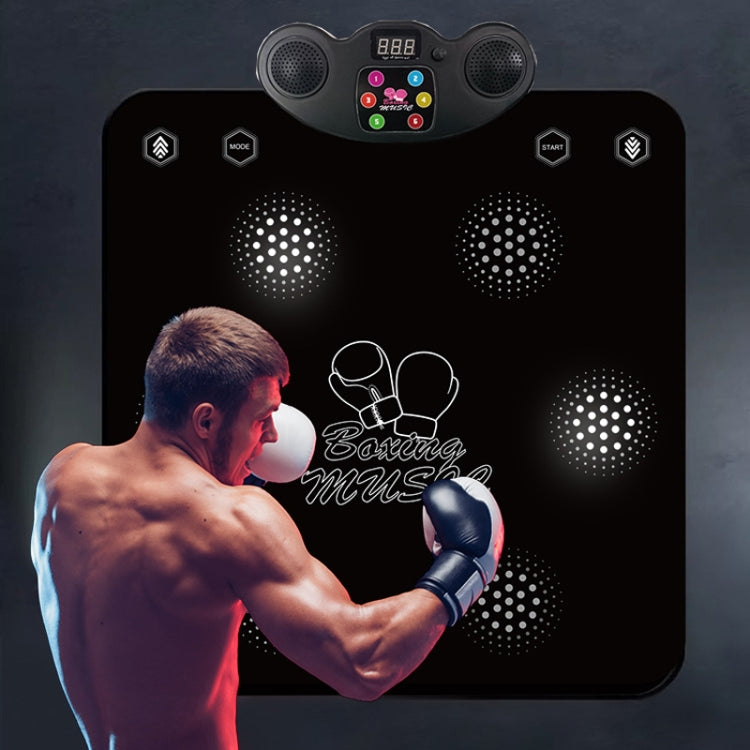 2 In 1 Bluetooth Music Boxing Dance Mat 6 Modes With Guidance Light For Adult and Children 60 x 70 x 6cm