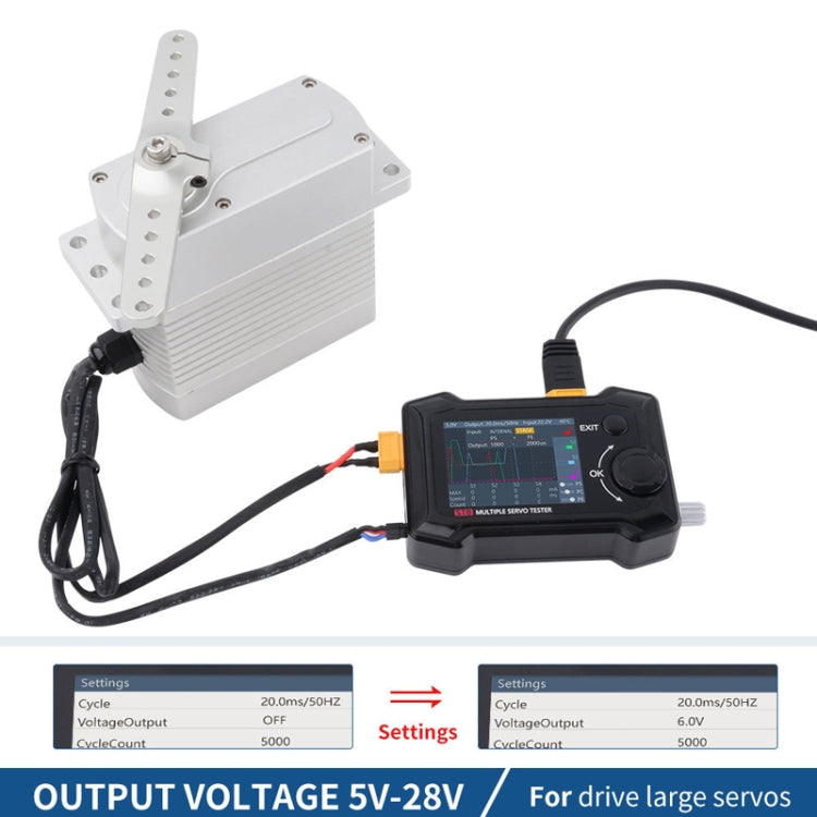 ToolkitRC ST8 Multi-Channel Servo Tester Signal Test Current Collector