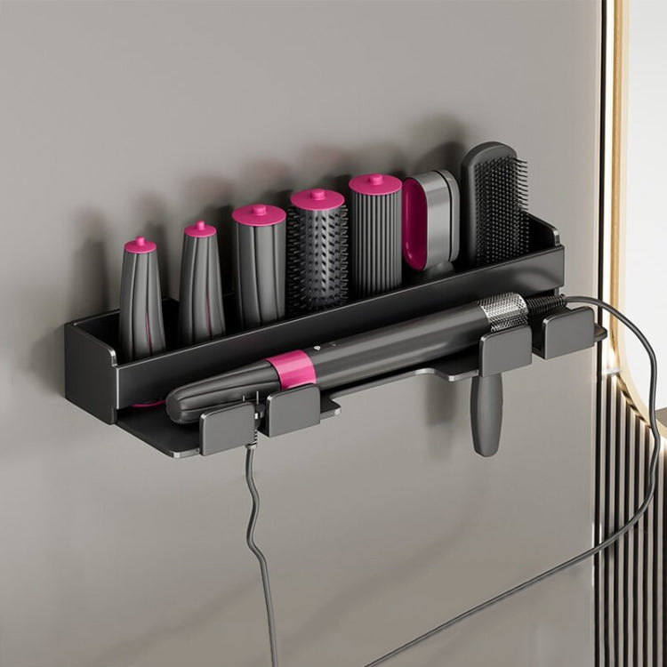 For Dyson Punch-free Curling Rod Storage Rack Bathroom Hairdressing Iron Hanger