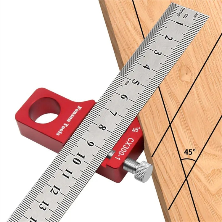 Fonson Woodworking Marking Square Ruler Measuring Tool