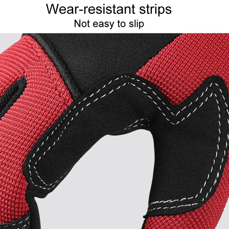 1pair Children Full Finger Breathable Anti-Fall Riding Gloves Outdoor Bicycle Protective Gloves