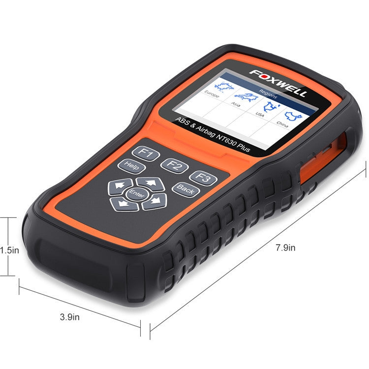 FOXWELL NT630 Plus OBD2 Scanner SRS ABS Code Reader SAS OIL EPB Reset Diagnostic