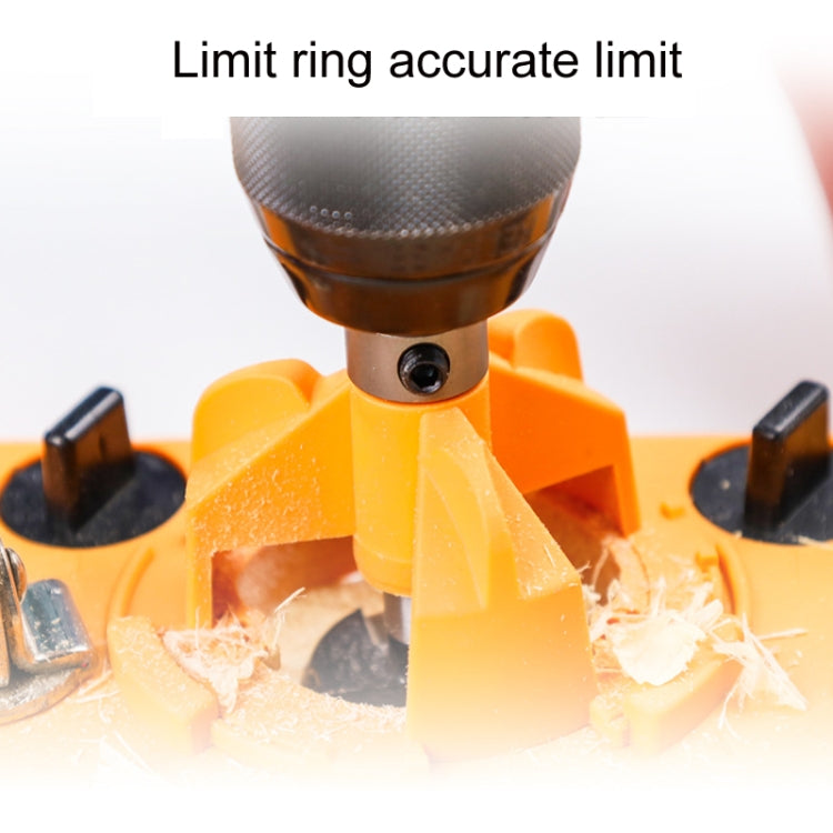 Fonson 35MM Woodworking Hinge Hole Opener Wooden Door Hinge Locator