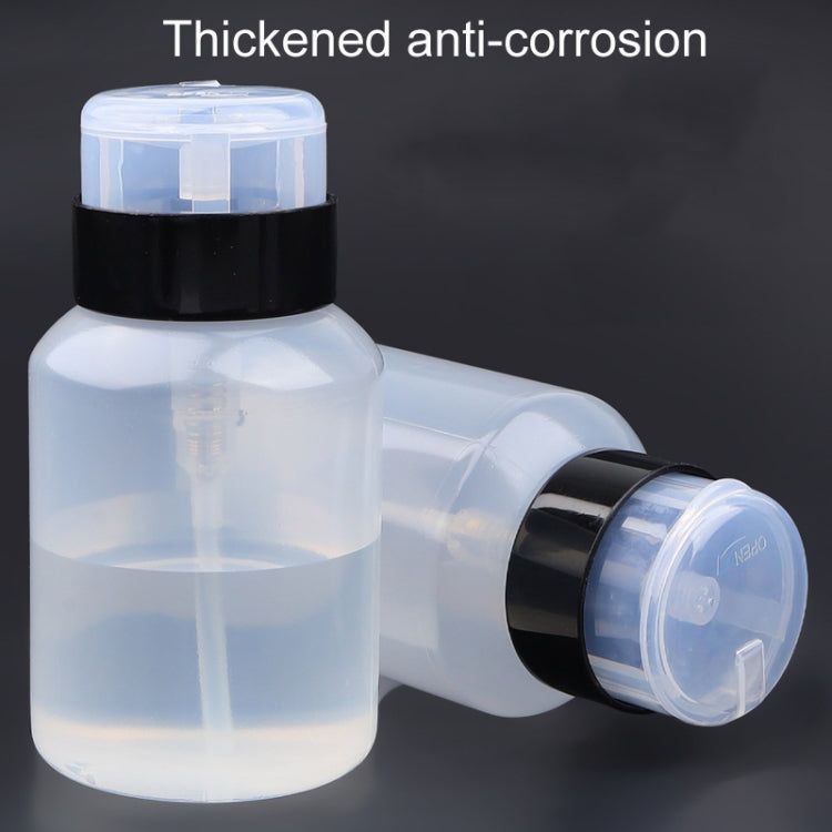 Portable Leak-Proof Alcohol Bottle With Lock Household Cleaning Volumetric Empty Bottle