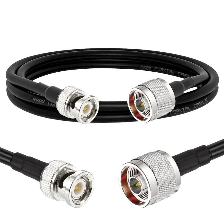 N Male To BNC Male RG8X RF Coaxial Cable