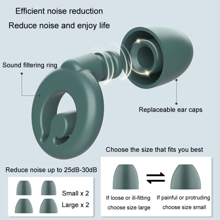 Silicone Sleep Soundproof Noise Reducing Earplugs Swimming Waterproof Earplugs
