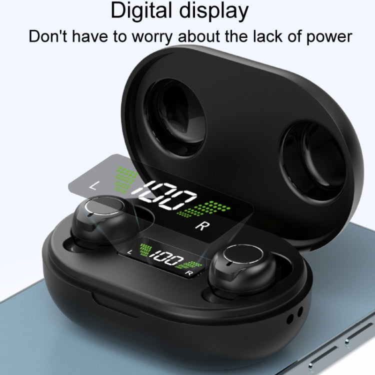 1pair Rechargeable Semi-In-Ear Hearing Aid Elderly Sound Amplifier