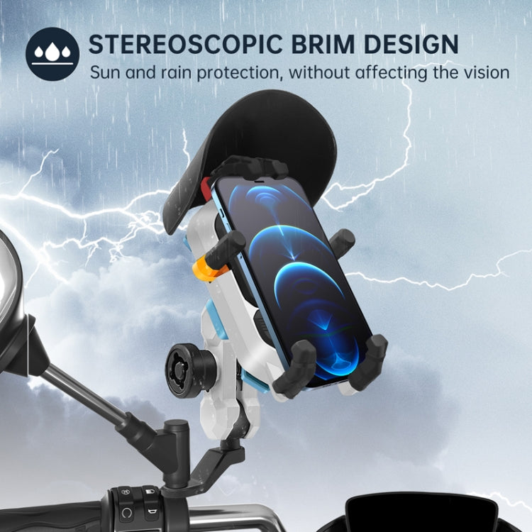 Colorful Motorcycle Shock-absorbing Navigation Mobile Phone Holder