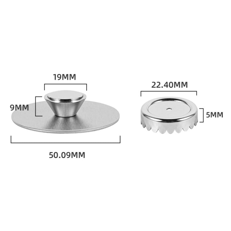 Bathroom Drainage Magnetic Soap Holder Punch-Free 304 Stainless Steel Soap Hanger