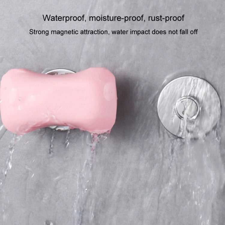 Bathroom Drainage Magnetic Soap Holder Punch-Free 304 Stainless Steel Soap Hanger