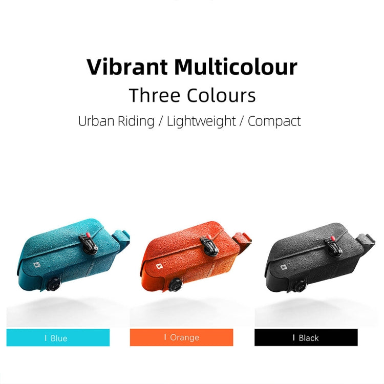 Rhinowalk K33 1.2L Outdoor Cycling Magnetic Waterproof Knob Fixed Bicycle Top Tube Bag