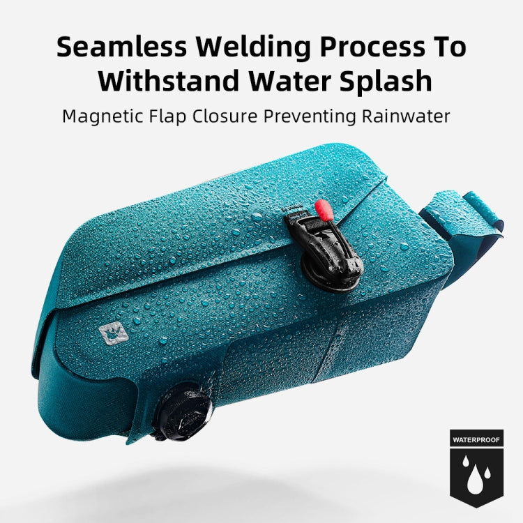 Rhinowalk K33 1.2L Outdoor Cycling Magnetic Waterproof Knob Fixed Bicycle Top Tube Bag