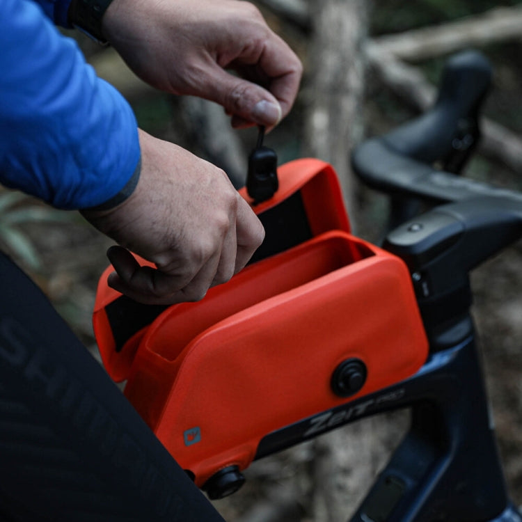 Rhinowalk K33 1.2L Outdoor Cycling Magnetic Waterproof Knob Fixed Bicycle Top Tube Bag