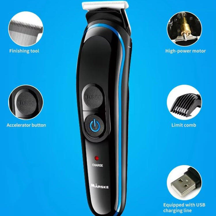 MARSKE MS-5010 Electric Hair Clipper 5 In 1 Multi-function Shaver Rechargeable Styler