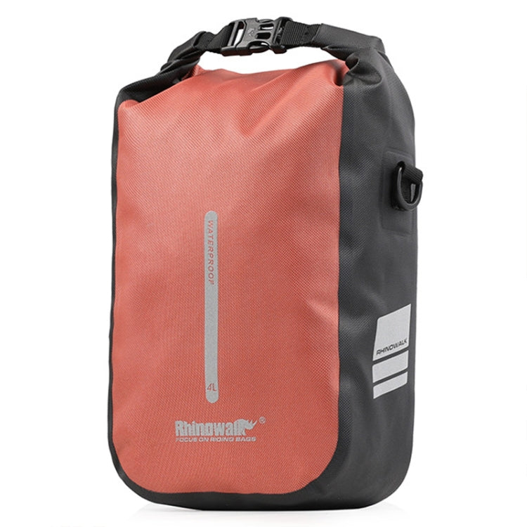 Rhinowalk RK404 4L Outdoor Cycling Quick-release Buckle Full Waterproof Bicycle Front Fork Bag