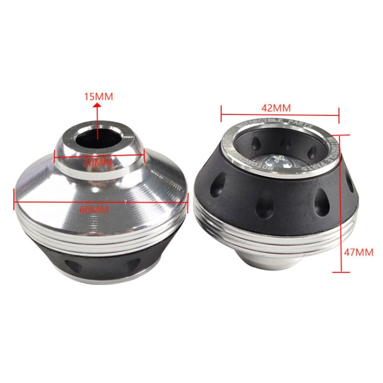 1pair Motorcycle CNC Modification Accessories Drop-proof Aluminum Alloy Fork Cup