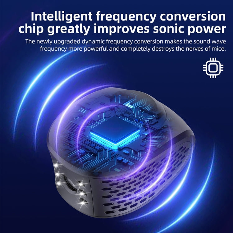 QSQ218 Multifunctional LED Household Indoor High-power Ultrasonic Mouse Repellent