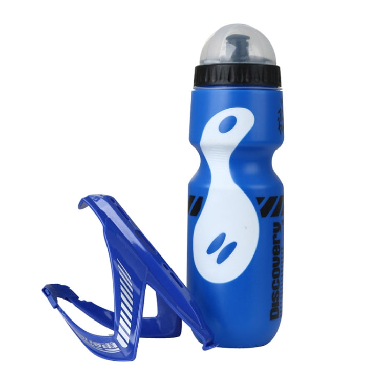 650ml Mountain Bike Water Bottle Set Outdoor Cycling Sports Bottle With V-shaped Holder Cage