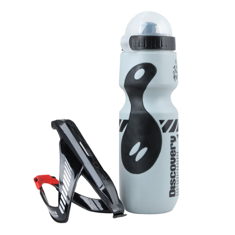 650ml Mountain Bike Water Bottle Set Outdoor Cycling Sports Bottle With V-shaped Holder Cage