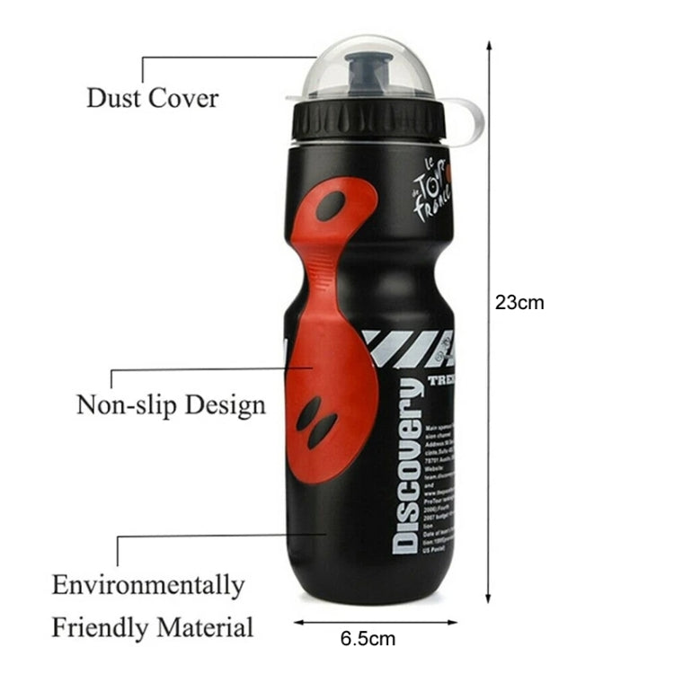 650ml Mountain Bike Water Bottle Set Outdoor Cycling Sports Bottle With V-shaped Holder Cage