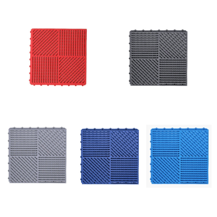 Bathroom Floor Mats Non-slip Hydrophobic PVC Hollow Dirt-resistant Foot Mats