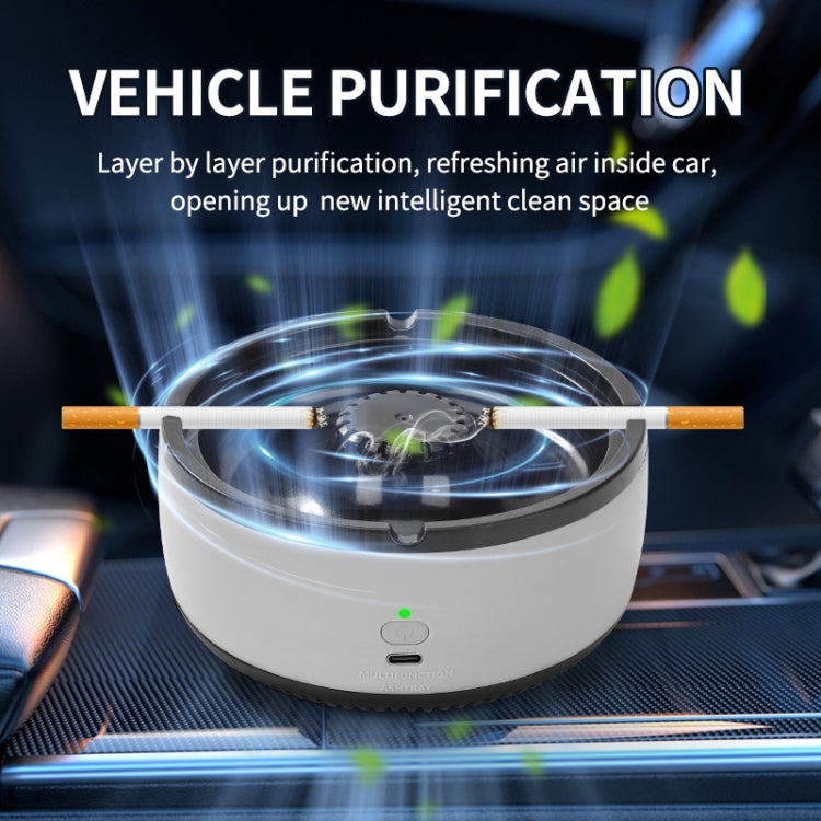 Rechargeable Ashtray Air Purifier Car Smoking Tank To Remove Smoke Odor