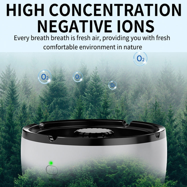 Rechargeable Ashtray Air Purifier Car Smoking Tank To Remove Smoke Odor