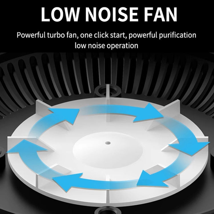 Rechargeable Ashtray Air Purifier Car Smoking Tank To Remove Smoke Odor