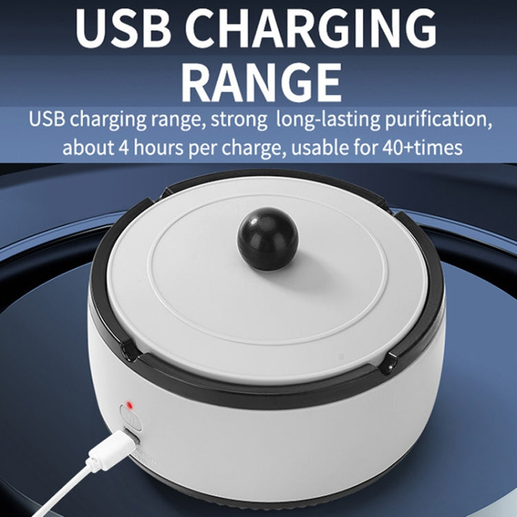 Rechargeable Ashtray Air Purifier Car Smoking Tank To Remove Smoke Odor