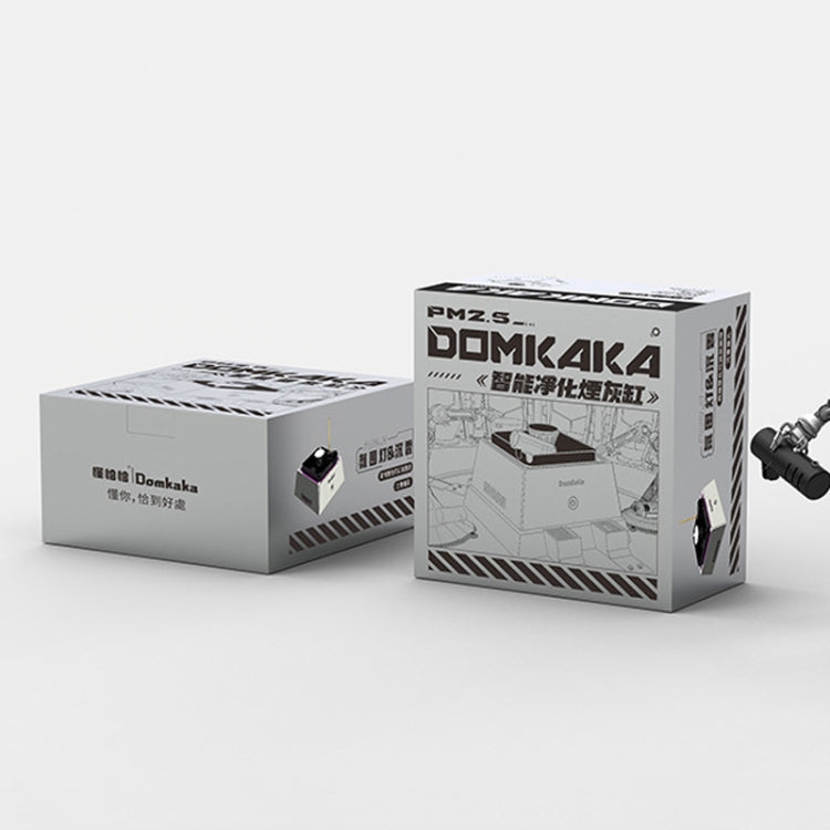 Domkaka TS-20 With Light Model Electronic Ashtray Air Purifier