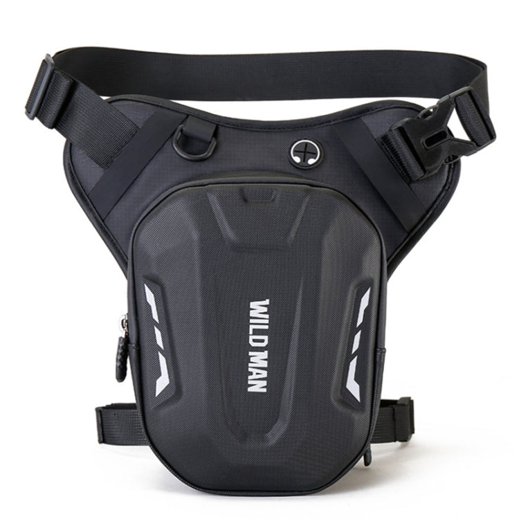 WILD MAN L1 3L Outdoor Motorcycle Riding Hard Shell Waist Bag Sports Cross-body Bag