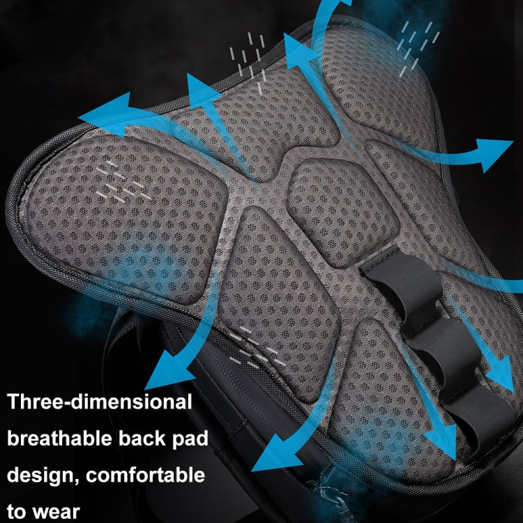 WILD MAN L1 3L Outdoor Motorcycle Riding Hard Shell Waist Bag Sports Cross-body Bag