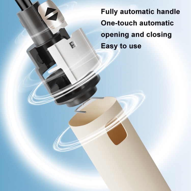 24 Bones Vinyl Folding Umbrella Sunny and Rainy Fully Automatic Sun Shading Umbrella