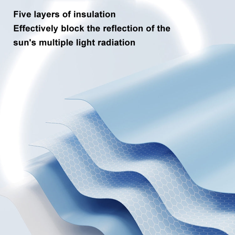 24 Bones Vinyl Folding Umbrella Sunny and Rainy Fully Automatic Sun Shading Umbrella