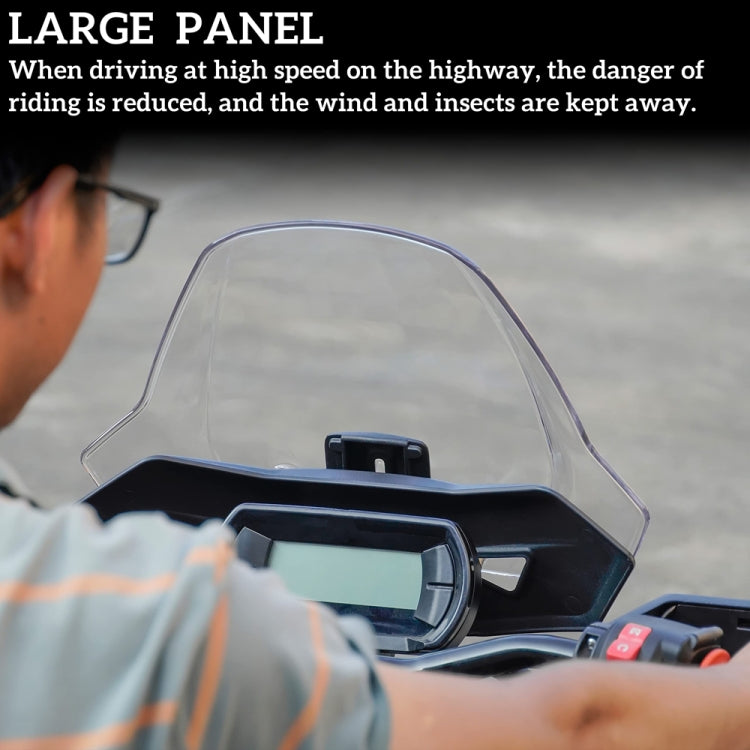 For Can-Am Ryker 600/Ryker 900 Adjustable Front Windshield