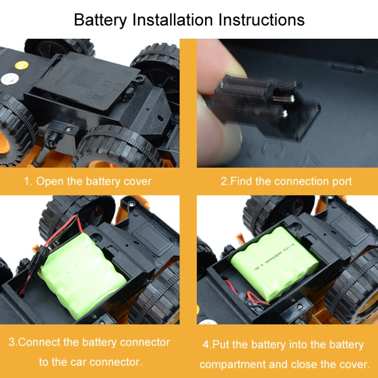 2.4G RC Dumper Truck Simulation Engineering Vehicle Model Children Electrical RC Truck Toy