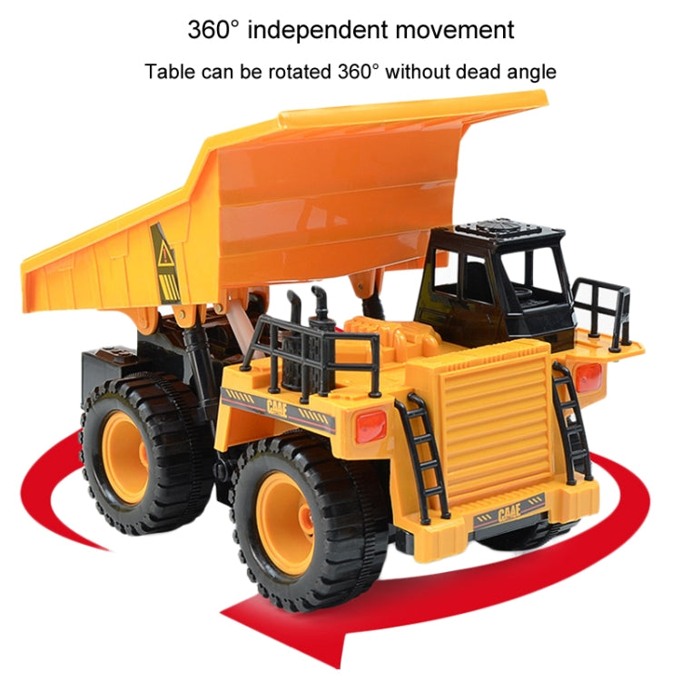2.4G RC Dumper Truck Simulation Engineering Vehicle Model Children Electrical RC Truck Toy
